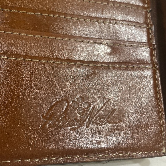 Patricia Nash Vintage Bi-Fold Wallet with Coin Pouch Brown W 5” x H 4.5” - Picture 9 of 16